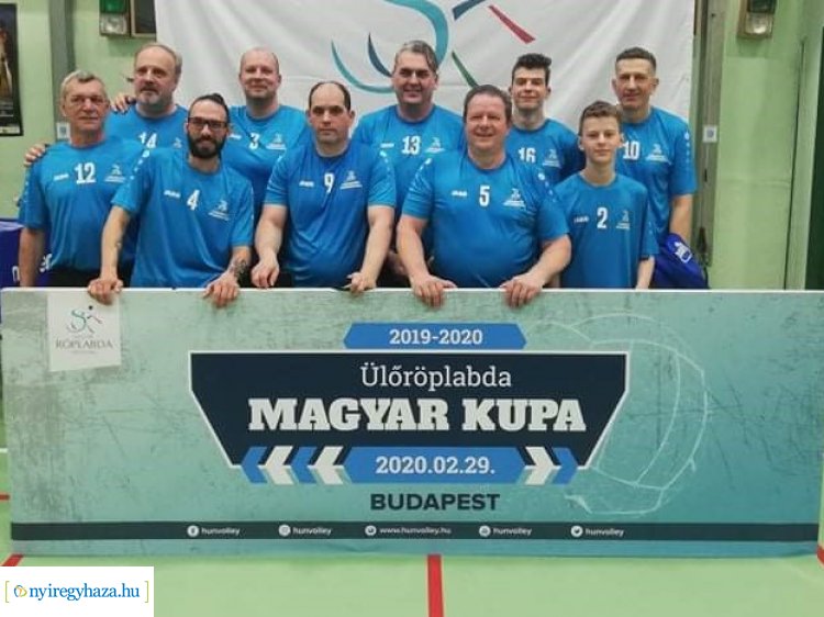 Kupagyőztes ülőröplabdások - Budapesten rendezték a Magyar Kupa döntőjét
