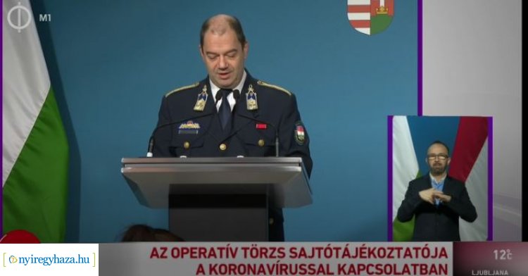 ÉLŐ: a koronavírussal kapcsolatban tájékoztat az operatív törzs