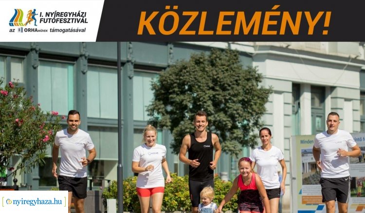 Hivatalos közlemény – Nem tartják meg áprilisban az I. Nyíregyházi Futófesztivált