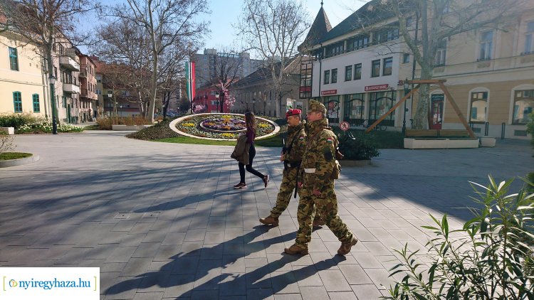 Honvédelem: a katonai járőrtevékenység célja a biztonságérzet növelése