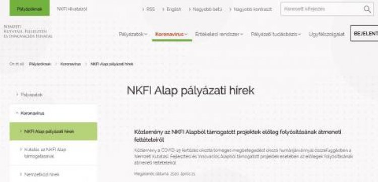 Rugalmas előlegkifizetés segíti a teljes hazai innovációs környezetet