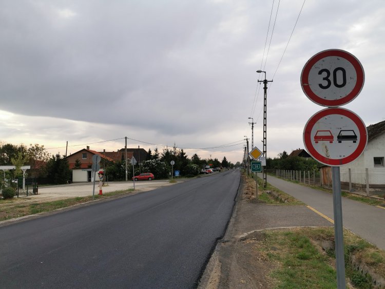 Aszfaltozás Nyírteleknél - Forgalomkorlátozásra kell számítani