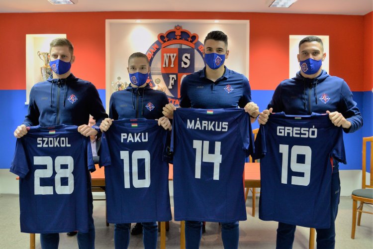 Rajt előtt a Nyíregyháza Spartacus - Négy új játékos érkezett a labdarúgó együtteshez