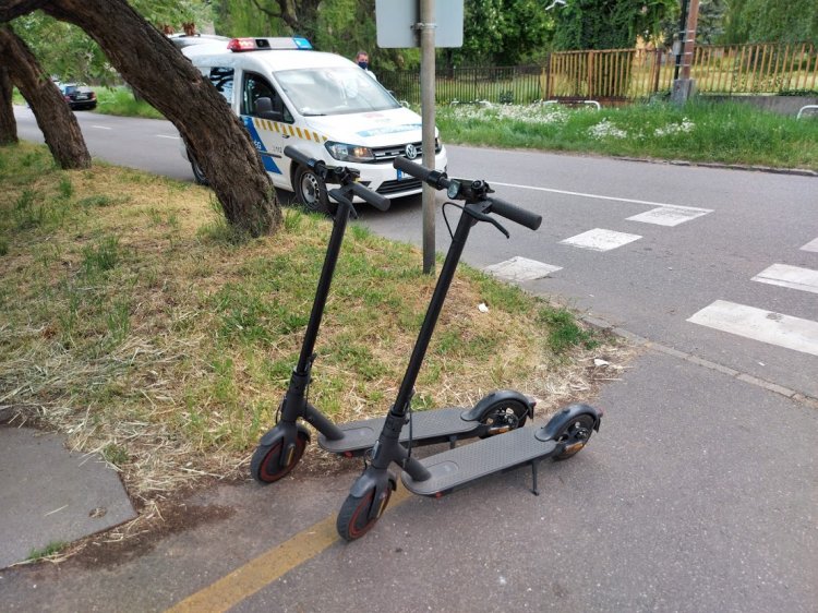Elütöttek egy rollerest a Rákóczi utcán szerda kora este            
