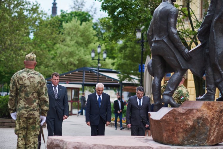 Csendes koszorúzás – Nyíregyháza újratelepítésének 268. évfordulóját ünnepeljük 2021-ben