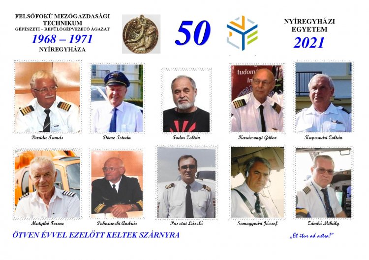 50 éve végeztek az első pilóták Nyíregyházán                             