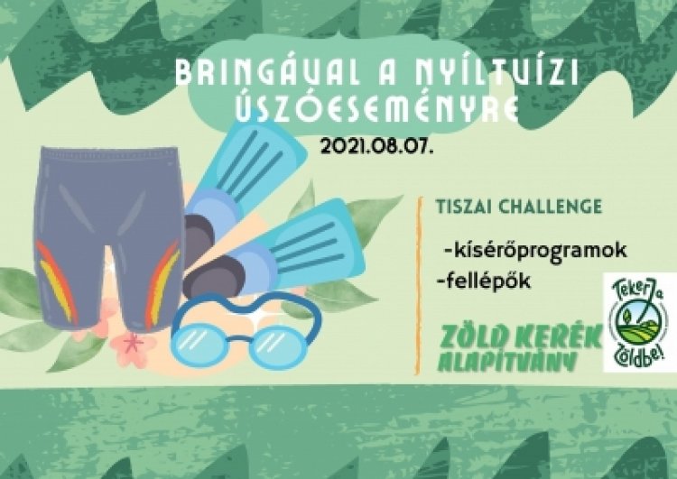 Zöld Kerék Alapítvány: Bringával a nyíltvízi úszóeseményre   