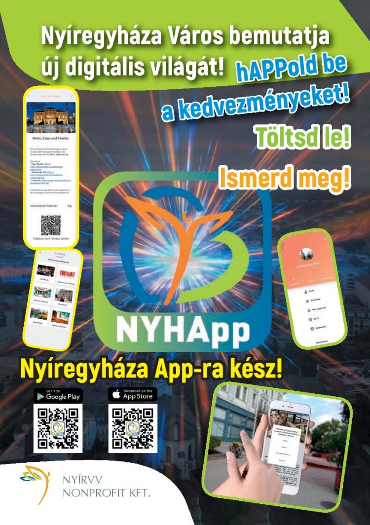Nyíregyháza Applikáció – Nyíregyháza új digitális világa!