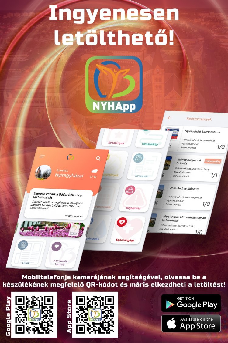 Attrakciók városa – Az applikációval könnyedén fellelheti Nyíregyháza nevezetességeit is!