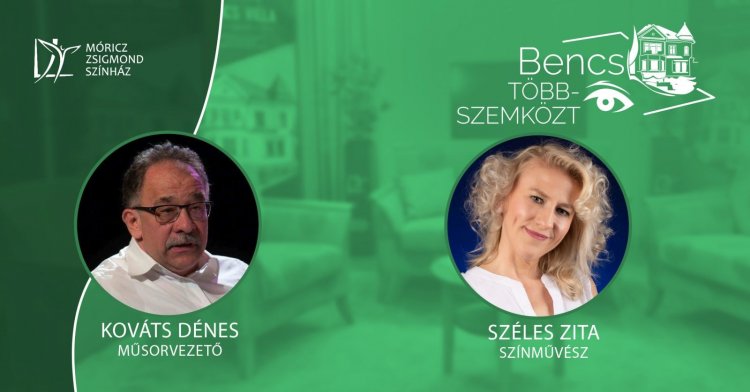 Többszemközt Széles Zitával -  a Bencs Villában október 12-én