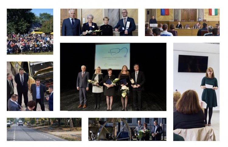 Hírösszefoglaló: kitüntetések, őszi találkozó, járdaépítés, fejlesztés a szakképzésben