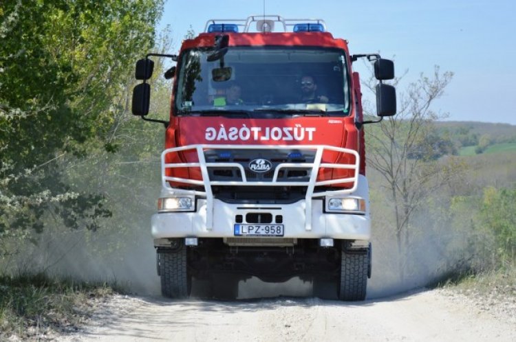 Hétfőn számos szabadtéri tűz miatt vonultak a Szabolcs-Szatmár-Bereg megyei tűzoltók