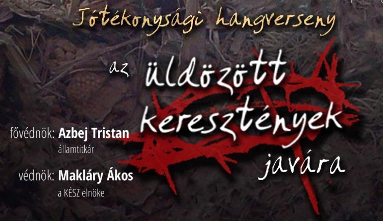 Jótékonysági koncertet szervez a KÉSZ nyíregyházi csoportja az üldözött keresztények megsegítése céljából