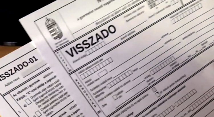 VISSZADO-nyomtatvány: 2021. december 31-ig nyilatkozhat az adó-visszatérítéshez