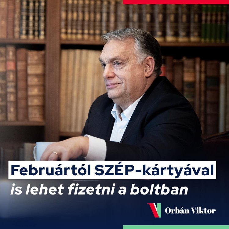 Orbán Viktor: Jövőre már az élelmiszerekért is fizethetünk Szép-kártyával