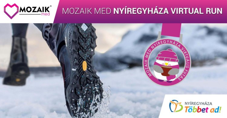 Ismét virtuális futásra hív a Mozaik Med SE – Jótékony célért futhatnak a résztvevők!