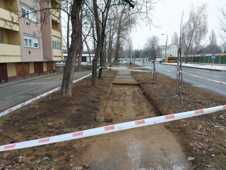 Helyreállította a korábbi csőtörést a Nyírtávhő a Krúdy Gyula utcánál