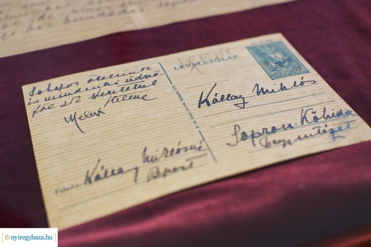 Kamaratárlat nyílt Kállay Miklós leveleiből – Február 4-ig várják a látogatókat
