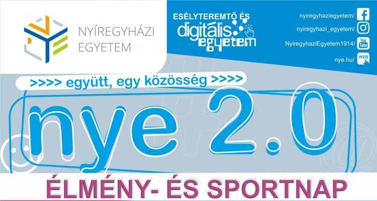 Élmény és sportnap a Nyíregyházi Egyetemen
