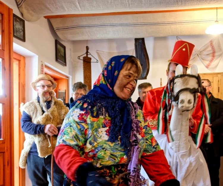 Panyolaiak a disznótoros fesztiválon