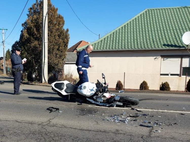 Halálos motoros baleset történt pénteken délelőtt