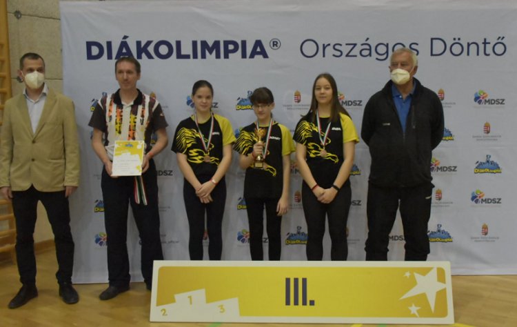 Diákolimpiai érmek - Jól szerepeltek az asztaliteniszezők