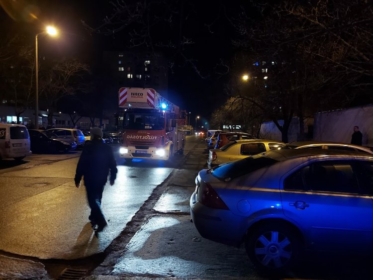 Tűzoltók vonultak ki az Ungvár sétányra szerda este