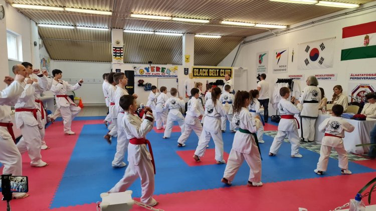 Első fekete öves vizsga a Nyíregyházi Taekwondo Sport Klubban
