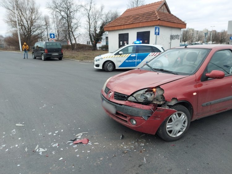 A Törzs utcán, a szokott helyen ismét baleset történt