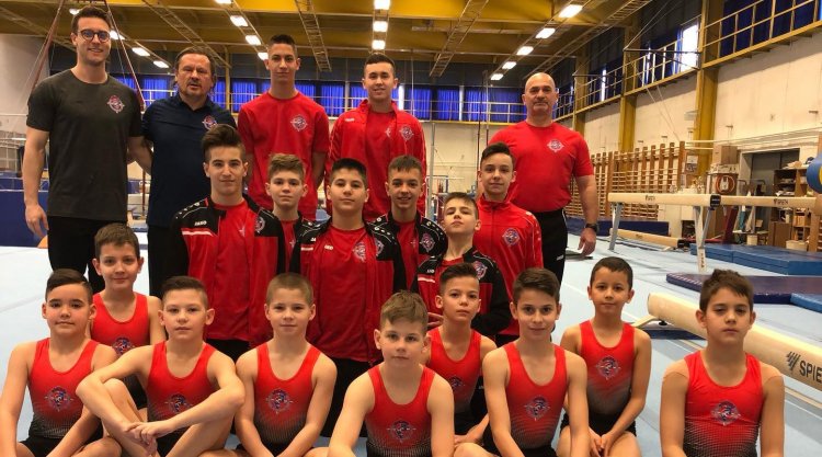 Vidékbajnok tornászok - Remekül szerepelt a Spartacus Torna Club fiú csapata