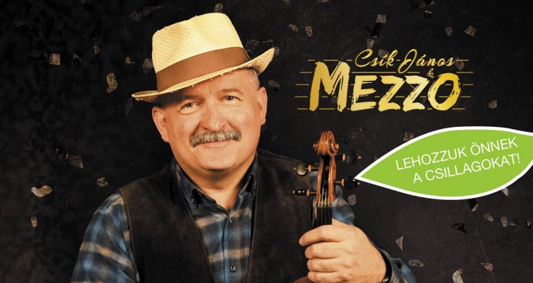 Gyémántból kalitkát! - Csík János és a Mezzo koncert Nyíregyházán