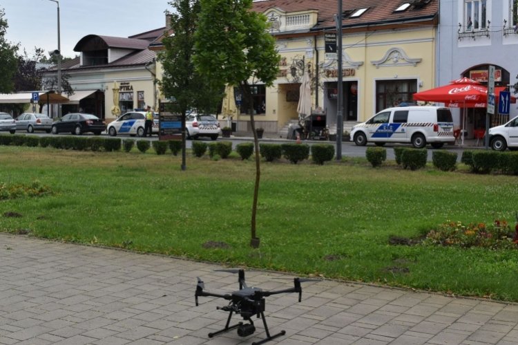 Drónt is bevetettek a nyírbátori rendőrök