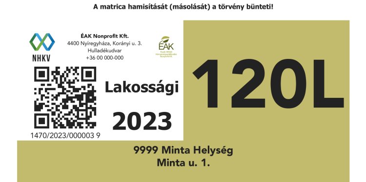 Érkezik a „kuka” matrica