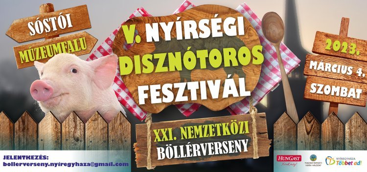 V. Nyírségi Disznótoros Fesztivál és XXI. Nemzetközi Böllérverseny a Sóstói Múzeumfaluban