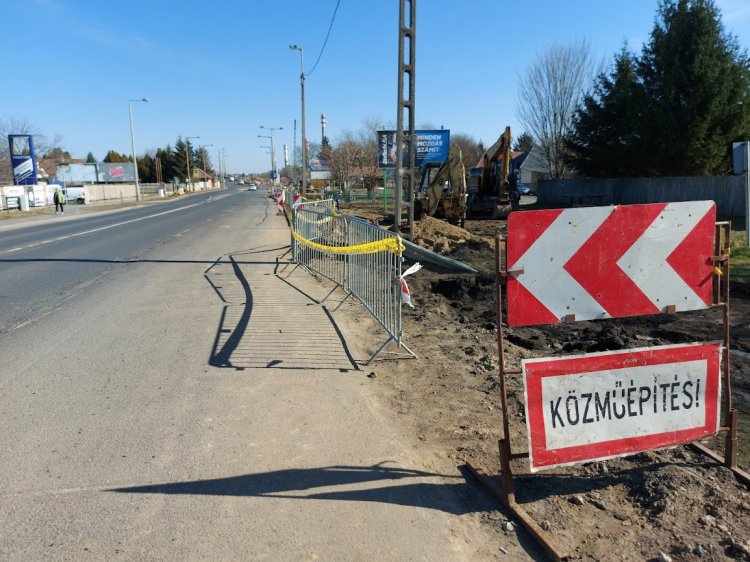 Forgalomkorlátozásra lehet számítani a Tiszavasvári úton