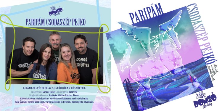 Paripám csodaszép pejkó - Megjelent a Dongó Együttes új, hetedik CD-lemeze