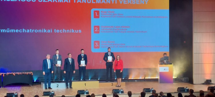Tőlünk került ki az országban a legjobb Ács, a legjobb Autóelektronikai műszerész 