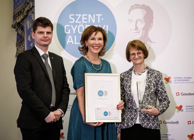 Közönségdíj – Szent-Györgyi Albert díjat kapott Obbágy Veronika