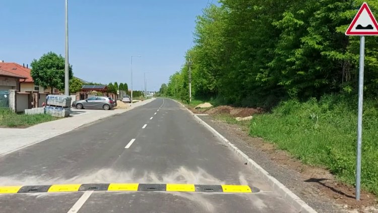 A Makay István utcán 30 km/órás sebességkorlátozás lépett életbe péntektől