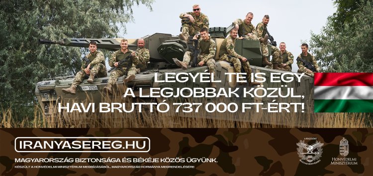 Komoly fizetéssel csábítanak katonának!