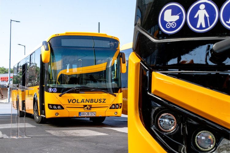 A Volánbusz jármű-fiatalítási programjának két és fél ezredik autóbusza is forgalomba áll idén