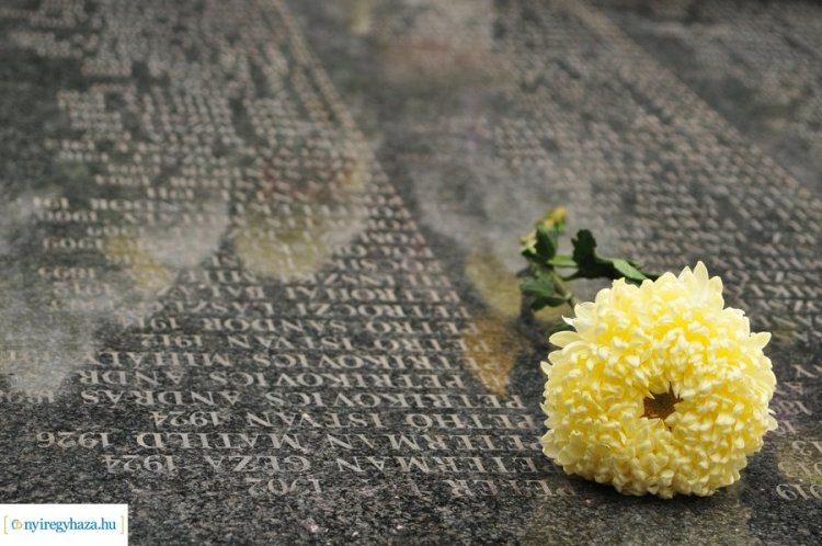 Megemlékezést tartottak Nyíregyházán az Elhurcoltak Emléknapja alkalmából