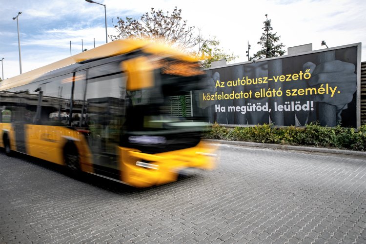 Több száz autóbusz-vezető mondott véleményt a közfeladatot ellátó munkavállalók elleni erőszakról