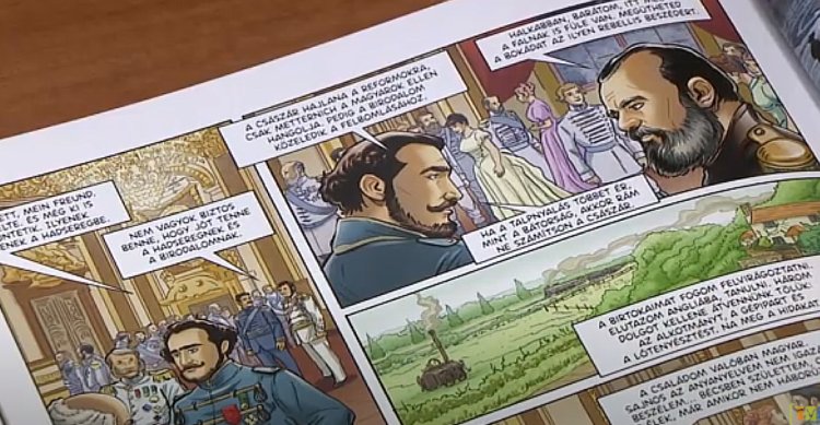 Hősök tere: képregényes könyv készült a magyar történelemről