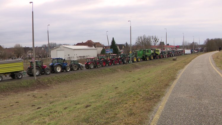 Demonstráció Záhonyban – A vidék megmaradásáért tüntettek a gazdák