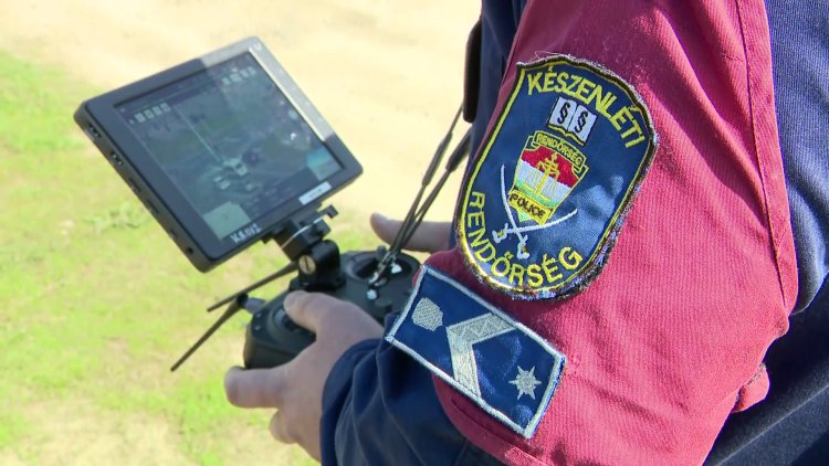 Rendőrségi ellenőrzés – Drónokkal szűrték ki a szabálytalan autósokat