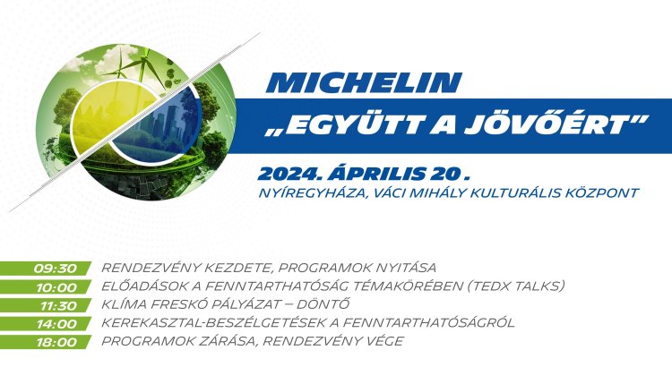 "Együtt a jövőért!" - a fenntarthatóság jegyében szervez élménynapot a Michelin