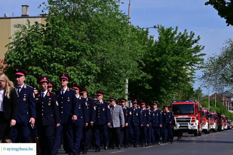Jubileumi ünnepség – 140 éves a Nyíregyházi Tűzoltóság