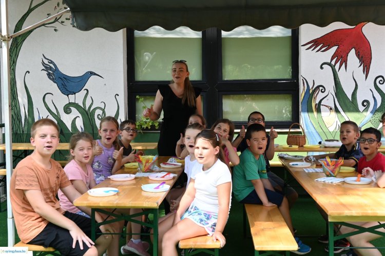 Nyári tábor a Futurobi Ökojátszóházban – Kedden a sütinyalóka-készítés került főszerepbe