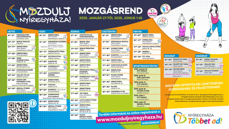 Mozdulj Nyíregyháza! – Dúskálunk a programokban
